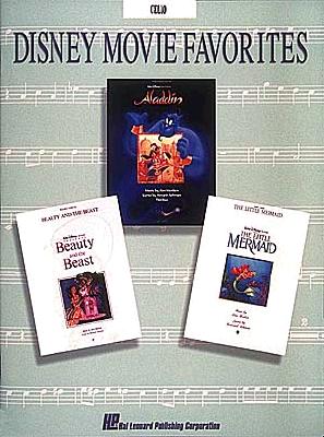 Disney Movie Favorites: Cello Instrumental Solos Cover Image