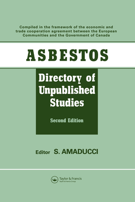 Asbestos: Directory of Unpublished Studies Cover Image