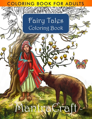 Coloring Book for Adults: Fairy Tales Coloring Book: Stress Relieving Designs for Adults Relaxation Cover Image