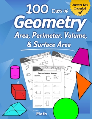 Humble Math - Area, Perimeter, Volume, & Surface Area By Humble Math Cover Image