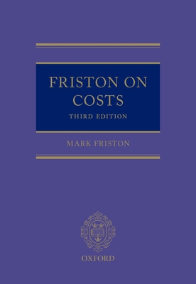 Friston on Costs Cover Image