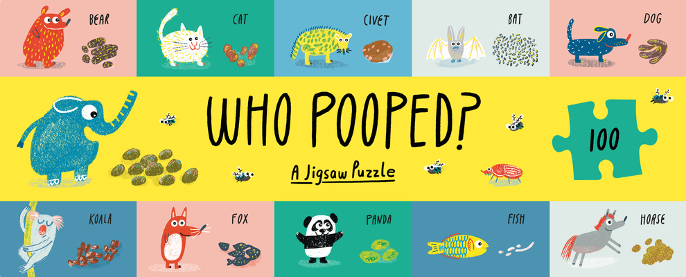 Who Pooped? 100 Piece Puzzle: A Jigsaw Puzzle (Magma for Laurence King)