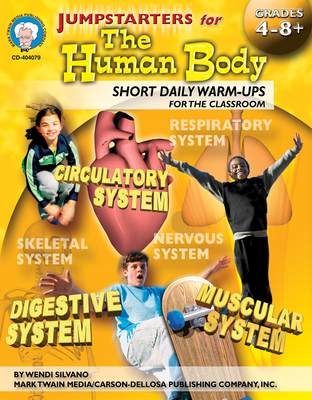 Jumpstarters for the Human Body, Grades 4 - 12 Cover Image