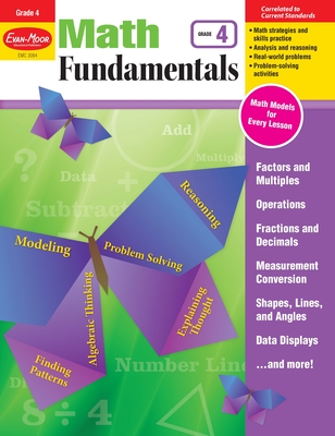 Math Fundamentals, Grade 4 Teacher Resource Cover Image