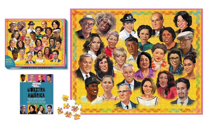 Nuestra América 500-Piece Puzzle By Smithsonian Institute, Gloria Félix (Illustrator) Cover Image