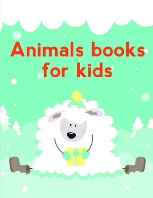 Animals Books For Kids: Fun, Easy, and Relaxing Coloring Pages for Animal Lovers Cover Image