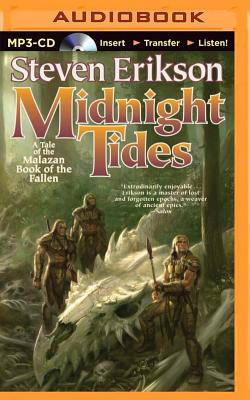 Midnight Tides (Malazan Book of the Fallen (Audio) #5) By Steven Erikson, Michael Page (Read by) Cover Image