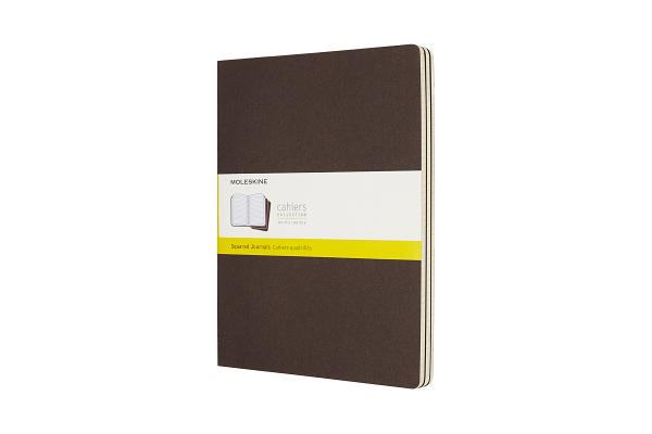 Moleskine Cahiers Squared Journals (Set of Three)