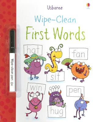 Wipe-Clean First Words [With Dry-Erase Marker]