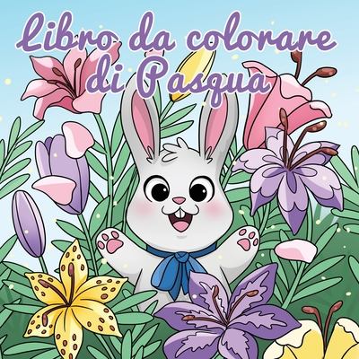 Libro da colorare di Pasqua: Cestino di Pasqua e libri per bambini