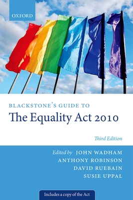 Blackstone's Guide to the Equality ACT 2010 (Blackstone's Guides) Cover Image