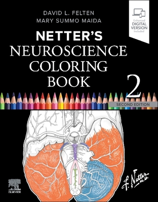 Netter's Neuroscience Coloring Book Cover Image