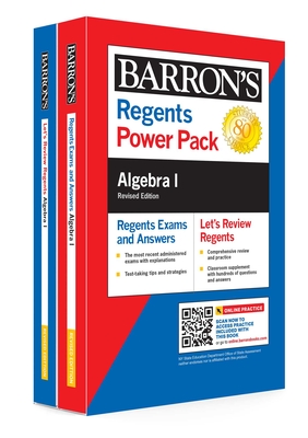 Regents Algebra I Power Pack Revised Edition (Barron's Regents NY) By Gary M. Rubinstein, M.S. Cover Image