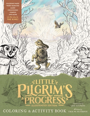 The Little Pilgrim's Progress Illustrated Edition Coloring and Activity Book Cover Image
