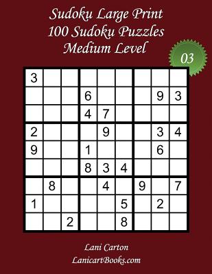 Sudoku Puzzles Book: Medium Level Sudoku, Medium Sudoku Puzzles