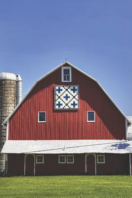 Barn Quilt Portable Notebook: For Farmers and Members of the Farming Community Cover Image