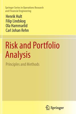 Risk and Portfolio Analysis: Principles and Methods Cover Image