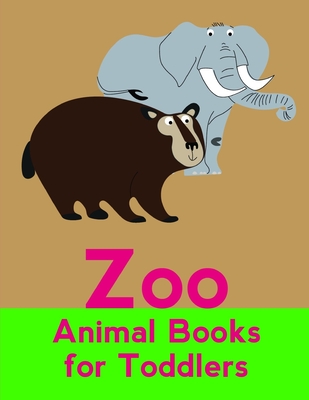 Zoo Animal Books For Toddlers: Christmas gifts with pictures of cute animals Cover Image