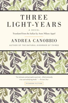 Three Light-Years: A Novel By Andrea Canobbio, Anne Milano Appel (Translated by) Cover Image