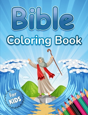 Bible Coloring Book For Kids: Illustrations of the Old Testament Stories Cover Image