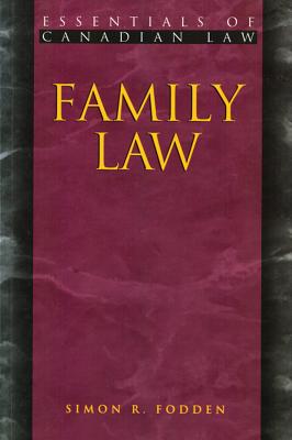Family Law (Essentials of Canadian Law) Cover Image