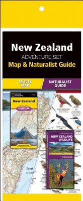 New Zealand Adventure Set: Map & Naturalist Guide [With Charts] By Waterford Press (Compiled by), Waterford Press, National Geographic Maps Cover Image