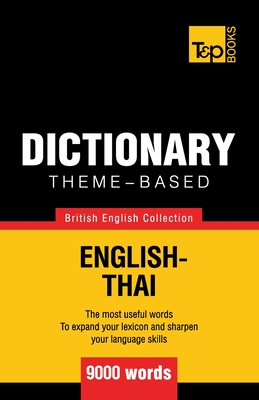 Theme-based dictionary British English-Thai - 9000 words Cover Image
