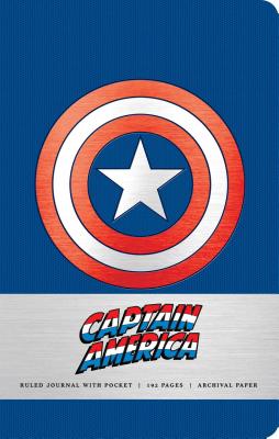 Marvel: Captain America Hardcover Ruled Journal