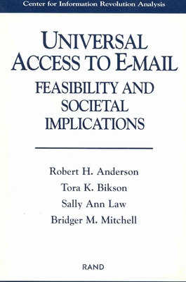 Universal Access to E-mail: Feasibility and Societal Implications Cover Image