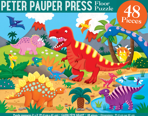 Dinosaurs Kids' Floor Puzzle Cover Image
