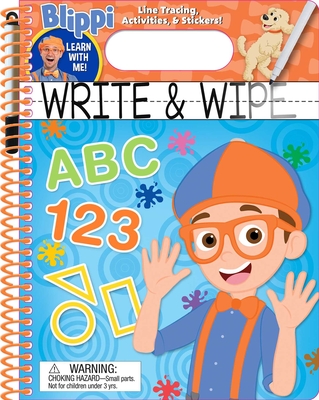 Blippi: Write and Wipe By Editors of Studio Fun International Cover Image