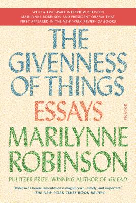 The Givenness of Things: Essays Cover Image