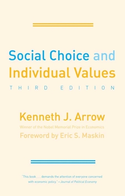 Cover for Social Choice and Individual Values (Cowles Foundation Monographs Series)