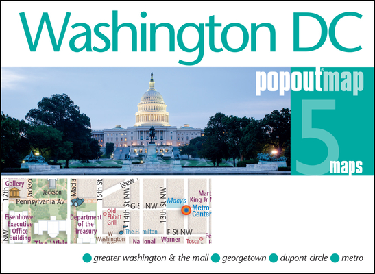 Washington DC Popout Map Cover Image