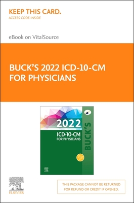 Buck's 2022 ICD-10-CM for Physicians Elsevier E-Book on Vitalsource (Retail Access Card) Cover Image