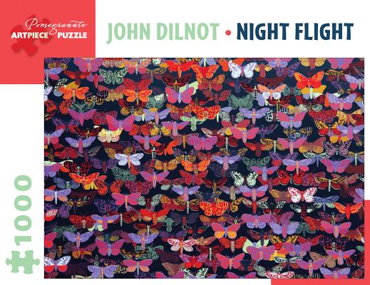 John Dilnot: Night Flight 1000-Piece Jigsaw Puzzle By John Dilnot (Illustrator) Cover Image