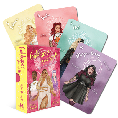 Goddesses Among Us: Oracle Deck with 36 Full-Color Cards and 128-Page Guidebook By Maxwell Victoria, Ellie Grant (Illustrator) Cover Image