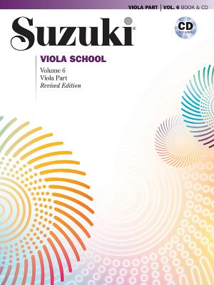 Suzuki Viola School, Vol 6: Viola Part, Book & CD Cover Image