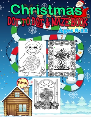 Maze Puzzle Book for Kids age 8-12 years: Activity Book for Kids (Maze Books  for Kids) with coloring pages (Paperback)