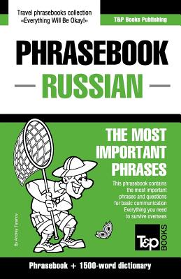 English-Russian phrasebook and 1500-word dictionary By Andrey Taranov Cover Image