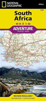 South Africa Map (National Geographic Adventure Map #3204) By National Geographic Maps - Adventure Cover Image