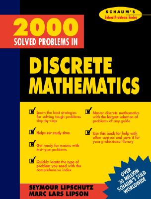 2000 Solved Problems in Discrete Mathematics (Schaum's Solved Problems) Cover Image