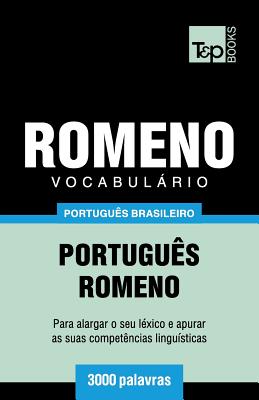 Vocabulário Português Brasileiro-Romeno - 3000 palavras Cover Image