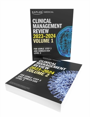 Clinical Management Complete 2-Book Subject Review 2023-2024: USMLE Step 3 and COMLEX-USA Level 3 (USMLE Prep) Cover Image