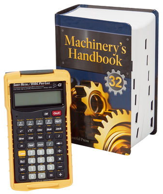 Machinery's Handbook 32nd Edition & 4090 Sheet Metal / HVAC Pro Calc Calculator (Set): Toolbox Cover Image