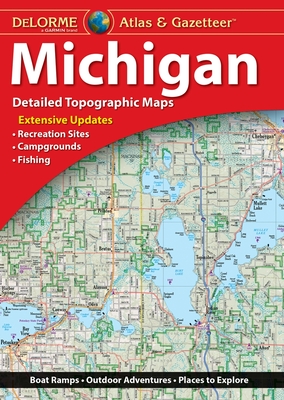 Delorme Atlas & Gazetteer: Michigan By Rand McNally Cover Image