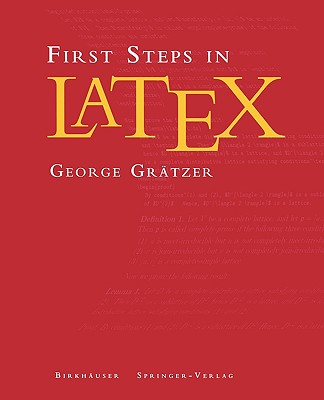 First Steps in Latex Cover Image