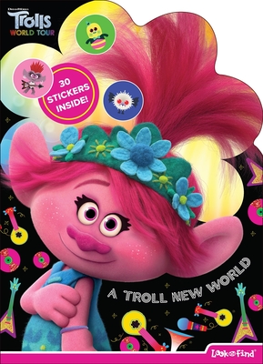 DreamWorks Trolls World Tour: Heart & Troll Look and Find [With 30 Stickers] Cover Image