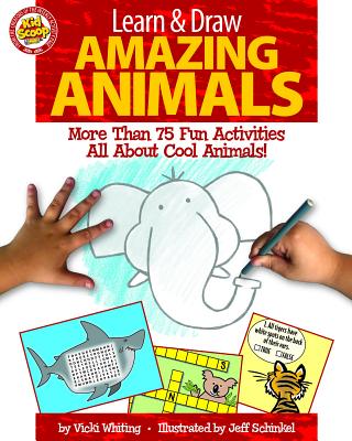 A Kid's Guide to Drawing Cartoon Animals Cover Image