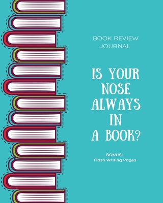 Reading Journal, Softcover Review Reading Log Book, Book Lover